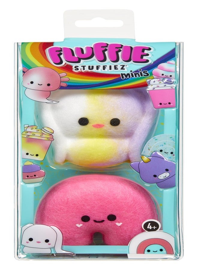 Fluffie Stuffiez Bunny & Rainbow Minis Collectible Feature Plush, Surprise Reveal Unboxing Soft and Squishy Tactile Play Fidget DIY - Image 5